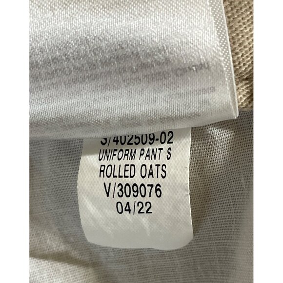 Old Navy Skinny Stretch Uniform Pants Chino Rolled Oats Khaki Womens Size 18 - Picture 8 of 8